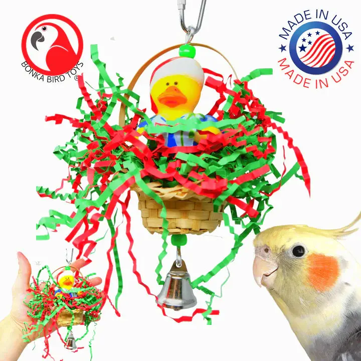 Twinkling Duck-Themed Hat Basket 1