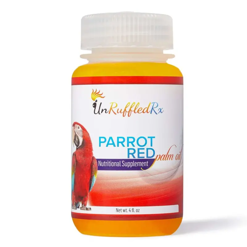 Unruffledrx Cold-Pressed Red Palm Oil For Birds (4 Oz) 1