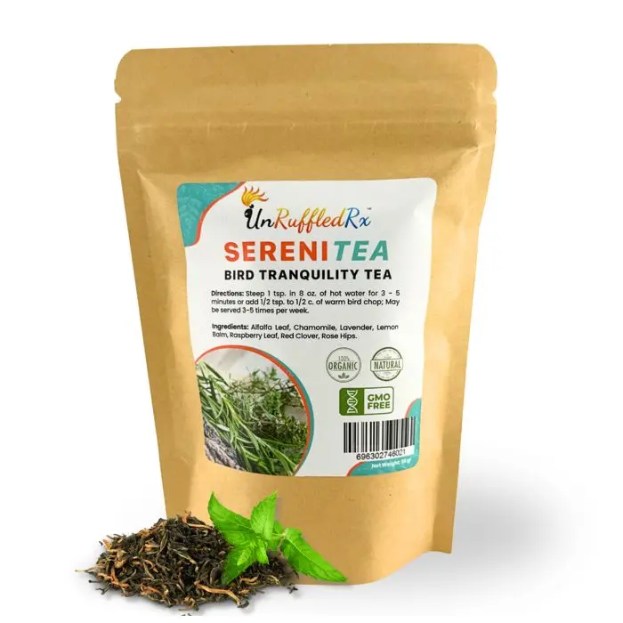 Unruffledrx Serenitea Calming Herbal Tea For Birds (2 Oz) 1