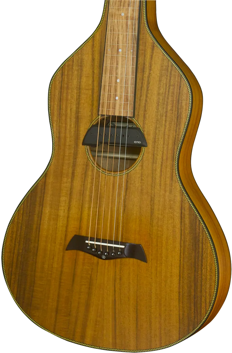 Upgraded Acoustic Hawaiian Imperial Lap Steel Guitar With Emg Pickup – Sold 1