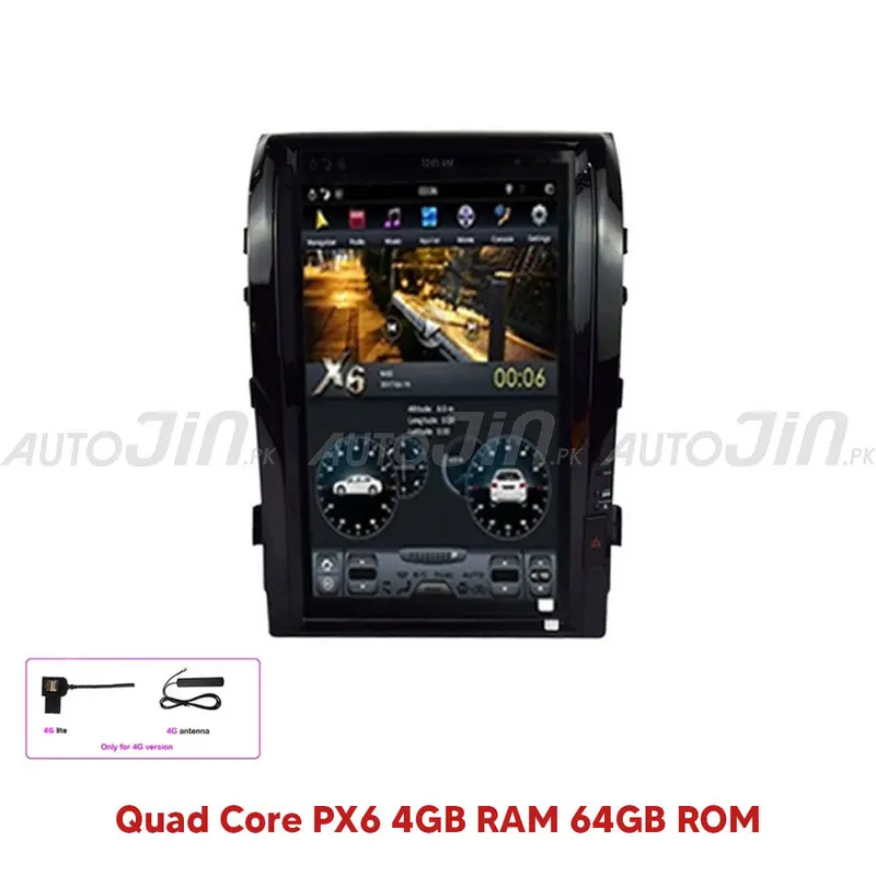 Upgraded Tesla-Style Head Unit For Toyota Land Cruiser (2010) 1