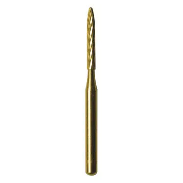 Us No. 48L-010Mm Long Flame Finishing Carbide Bur – Slender Profile For Subtle Contouring 1