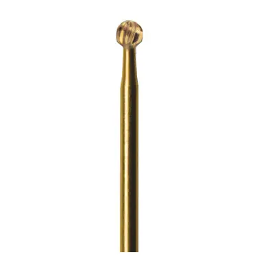 Us No. 7008 Round Finishing Carbide Bur – Versatile Medium-Grit Polishing Tool 1