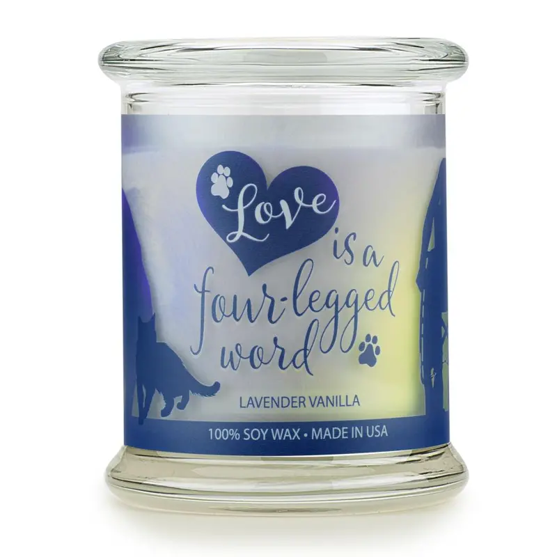 Vanilla Lavender Blend Pet House Candle 1