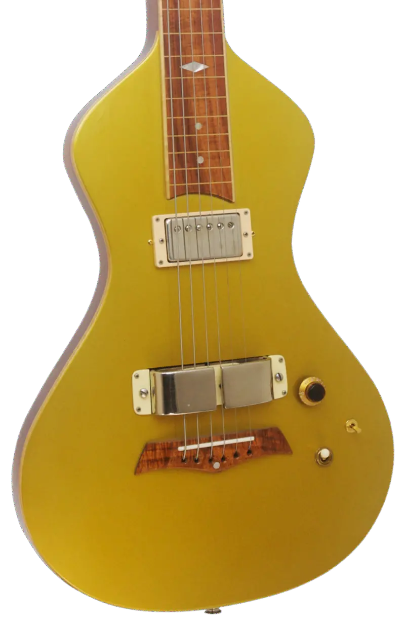 Vintage Ben Harper–Owned Signature Lap Steel Featuring 1960S Horseshoe Pickup – Gold Finish – Sold 1