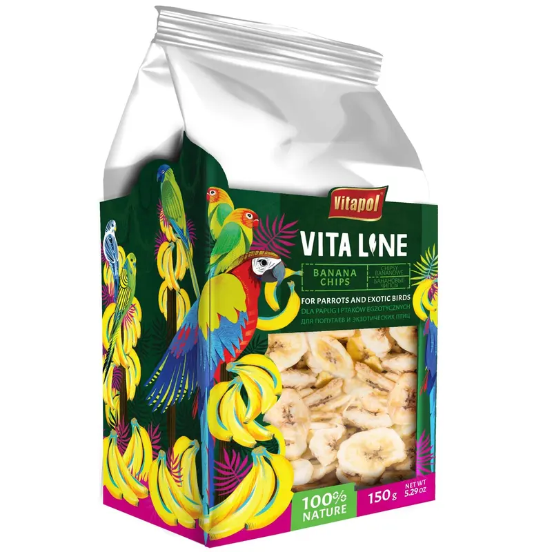 Vitaline Banana Chips Snack – 150G 1
