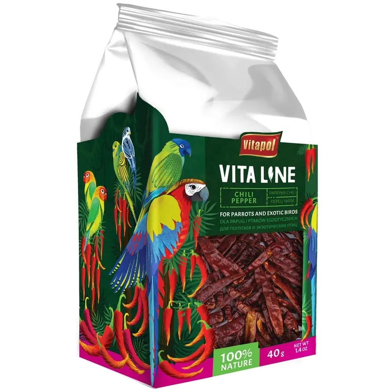 Vitaline Chili Pepper Snack – 40G 1