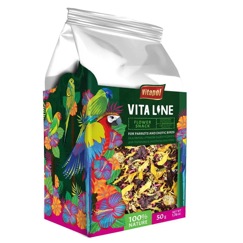 Vitaline Flower Snack Treat – 50G 1