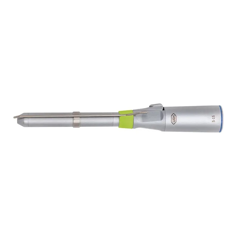W&H S-15 Surgical Straight Handpiece (1:1 Ratio, Extended Length) 1