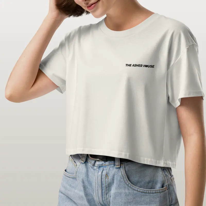 Women’S Premium Logo Crop Top – Soft Fit, Sizes Up To Xl 6