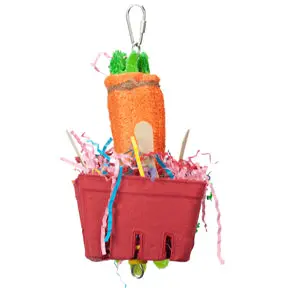 Woven Veggie Basket Feeder 1