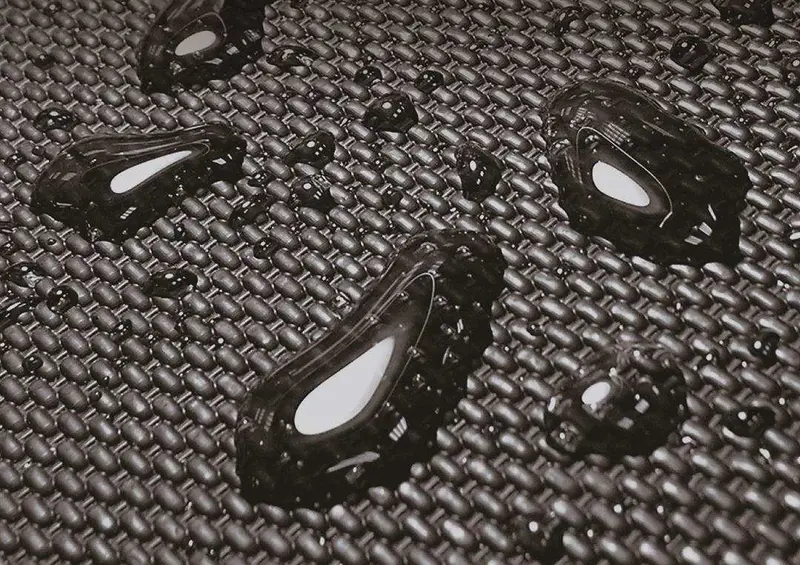 3D Kagu Premium Black Two-Row Custom Floor Mat Set 1