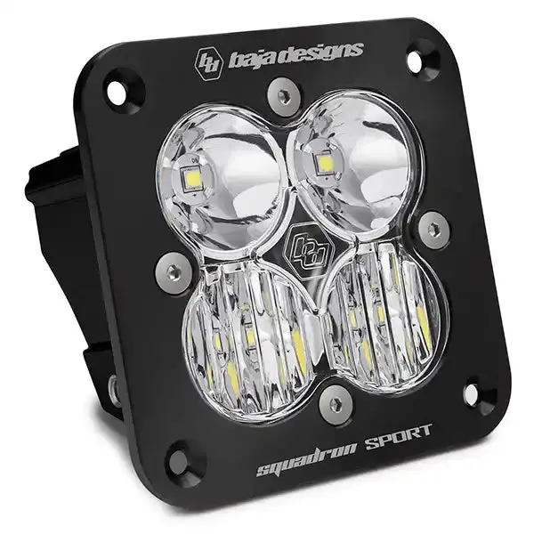 Baja Designs Squadron Sport Led Driving & Fog Light – 4-Inch Round, 4-Led Configuration 1