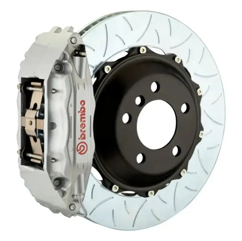 Brembo Front Gt Big Brake Kit For 2004–2005 Vw R32 (Mk4) – 4-Piston Calipers, 355X32Mm Slotted Two-Piece Rotors 1
