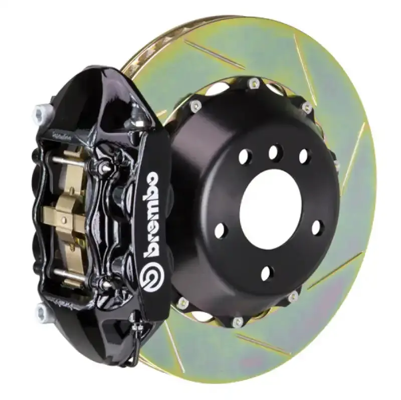 Brembo Gt Big Brake Kit – Rear, 345X28Mm Two-Piece Slotted Rotors For 2012–2014 Bmw 328I (Non-Xdrive/Msport) 1