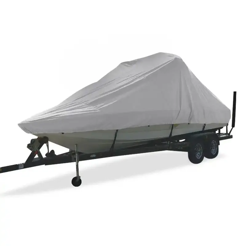 Carver Tournament-Style Ski Boat Cover For Models With Tower & Swim Platform 1