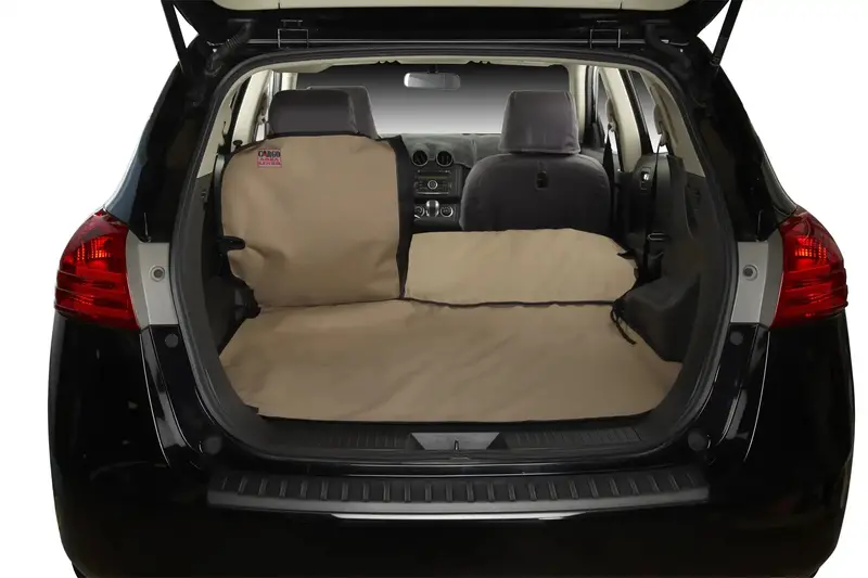 Custom-Fit Black Cargo Area Liner For Vehicle Trunk Protection 1