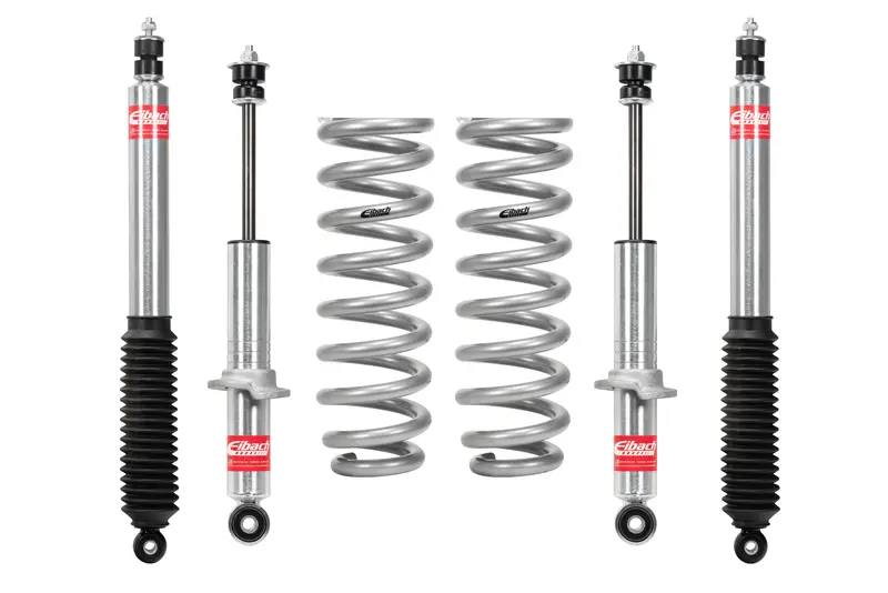 Eibach Pro-Kit Suspension Set – 4 Shocks + 2 Front Coil Springs 1