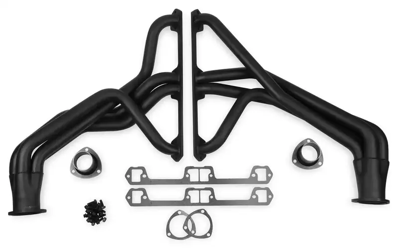 Flowtech Long-Tube Exhaust Headers – Cast Iron Construction For Improved Flow And Horsepower 1