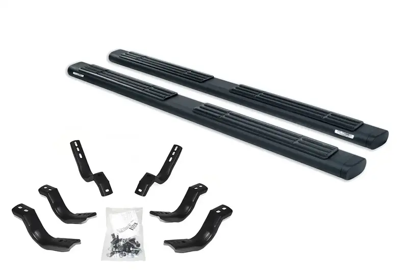 Go Rhino 686415680T Running Boards – Oem-Style Design With Six Wide Super-Grip Step Pads 1