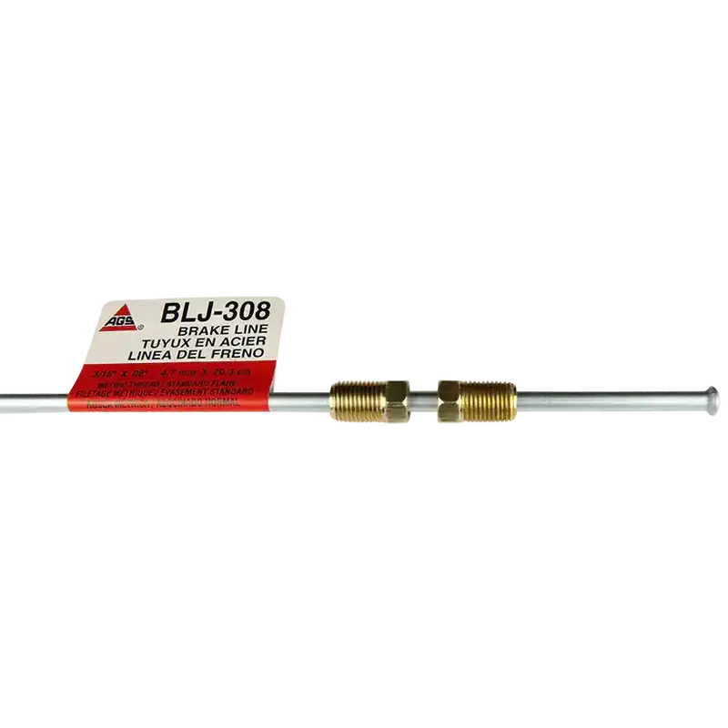 Import-Grade Brake Line Assembly – Dot Compliant Stainless Braided Hose 1
