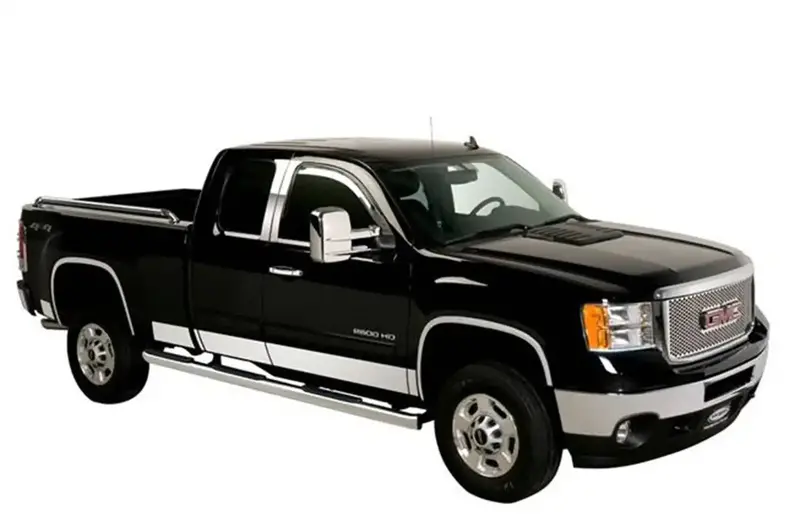 Putco Stainless Steel Rocker Panel Trim Kit – Gm Licensed, 20-Piece Set 1