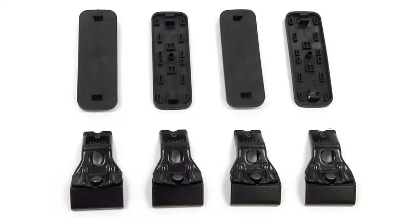 Rhino-Rack Dk302 Pad Clamp Kit – Universal Mounting Solution For Rhino 2500 Roof Rack Systems 1
