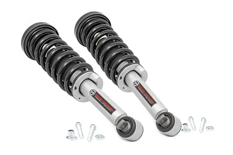 Rough Country Strut Leveling Kit – 2-Inch Front Lift For Enhanced Stance And Clearance (Model 501074) 1