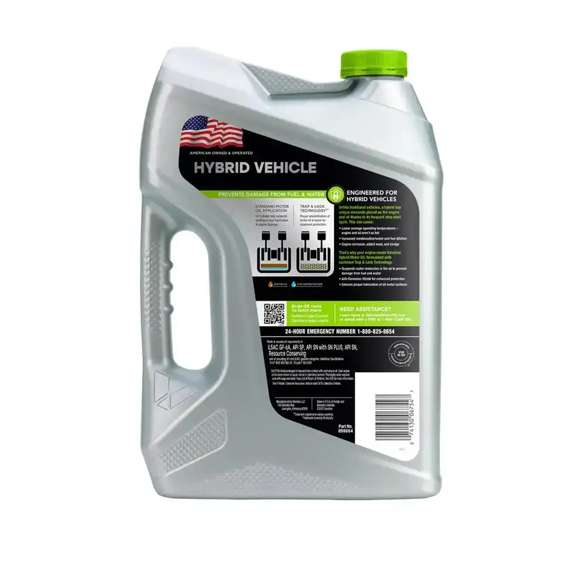 Valvoline Full Synthetic Hybrid Motor Oil – 0W-20 Viscosity, 3-Quart Or 5-Quart Pack 1